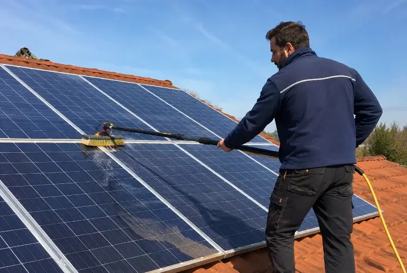 Nettoyage et entretien de panneaux solaires à Wattignies
